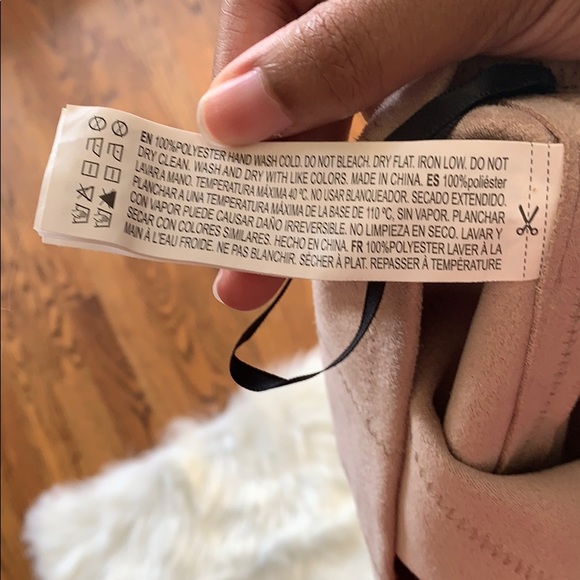 Forever 21 Pink Faux Suede Mini Skirt - Picture 5 of 5